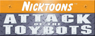 Nicktoons Attack of the Toybots title screen for Nintendo DS